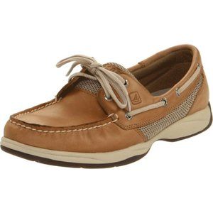 Sperry Top-Sider Intrepid Boat Shoe 8 Linen/ Mesh